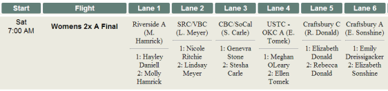 Click Photo for Full Schedule